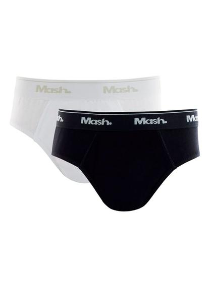 Imagem de Kit/2 Cueca Slip Infantil Mash 113.04 Algodão T. P/GG