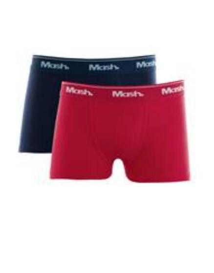 Imagem de Kit 2 Cuecas Boxer Algodão Infantil Mash Ref:110.07