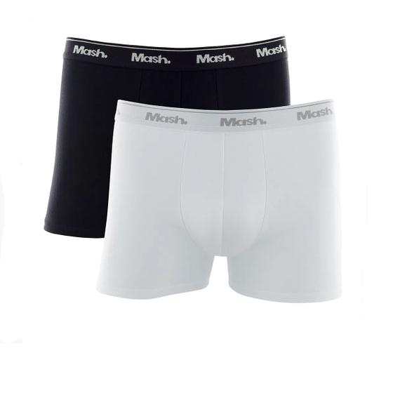 Imagem de Kit  2 Cuecas Boxer De Algodão Plus Size 110.18 Mash