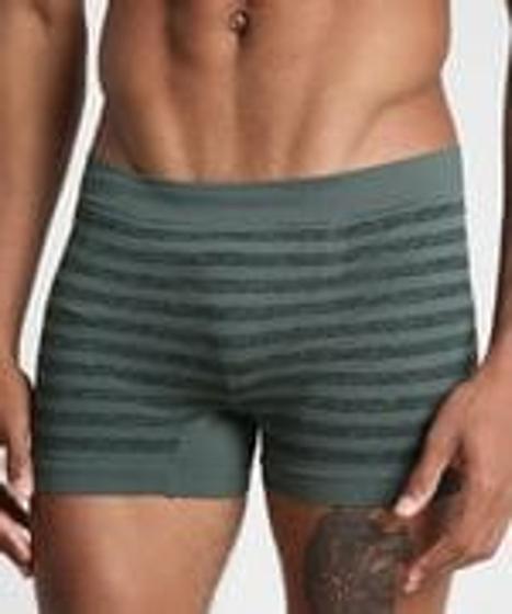 Imagem de Kit 2 cuecas boxer listrada masculina confortável