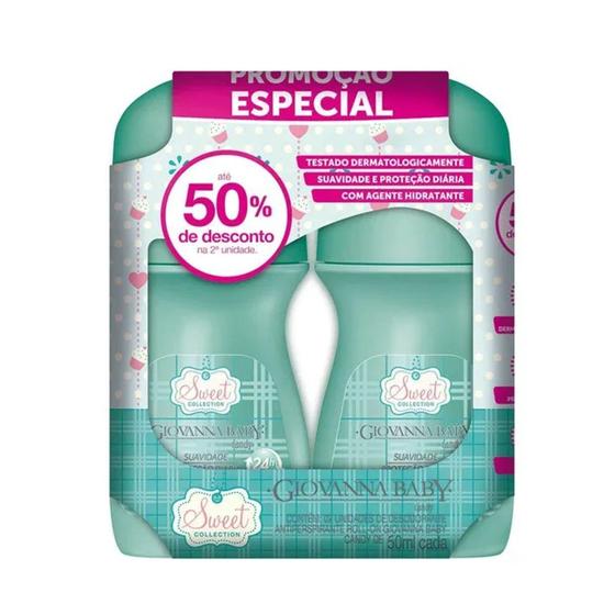 Imagem de KIT 2 Desod Roll-On Giovanna Baby Candy 50ml