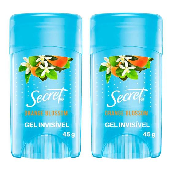 Imagem de Kit 2 Desodorantes em Gel Secret Orange Blossom 45g
