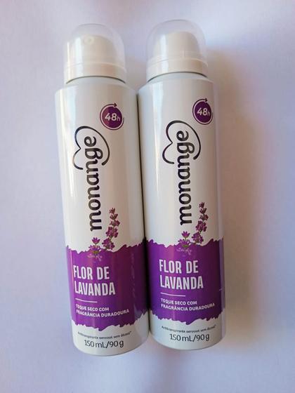 Imagem de Kit 2 desodorantes Monange Flor de Lavanda 150ml