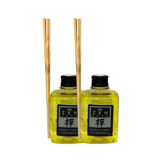 Imagem de Kit 2 Difusores Aromatizador de Ambiente 240ml Citronela- YANTRA