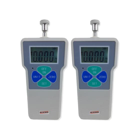 Imagem de Kit 2 Dinamômetro Digital Algômetro Força Escala 0 A 5Kgf Pico Tração Compressão Haste Dd-550 Portátil Instrutherm