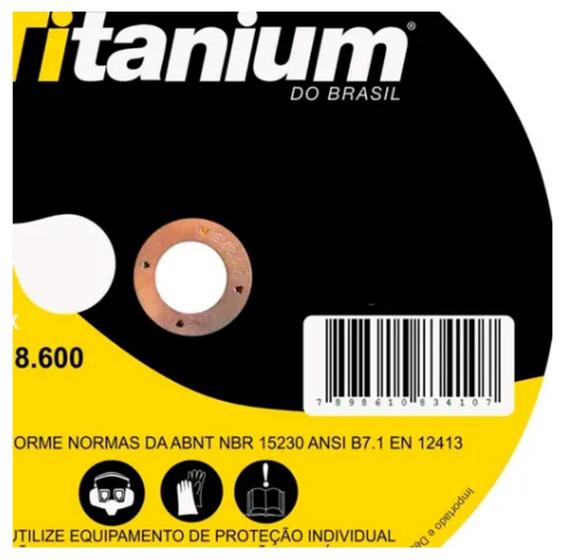 Imagem de Kit 2 Disco Corte Inox Para Policorte 14 Pol 1/8x5/8 Padrão