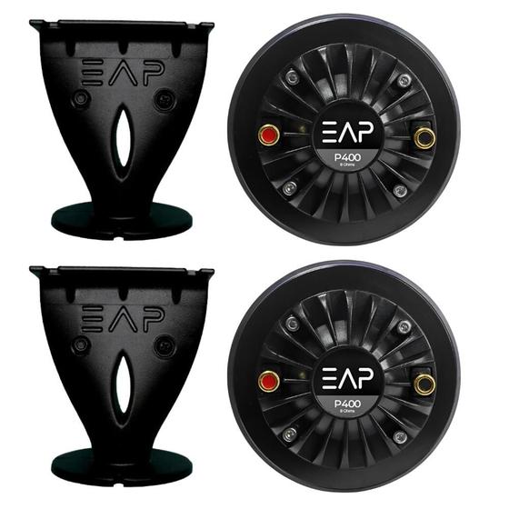 Kit 2 drivers p400 com 2 guias de onda g90 eap Menor preço em Kit 2 drivers p400 com 2 guias de onda g90 eap
