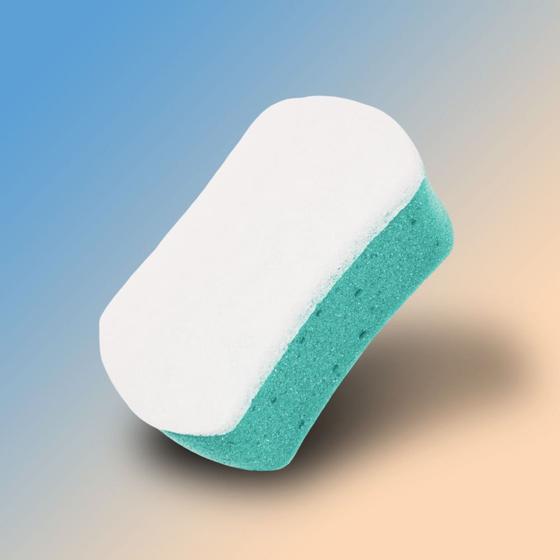 Imagem de Kit 2 esponjas macias esfoliante para banho absorvente