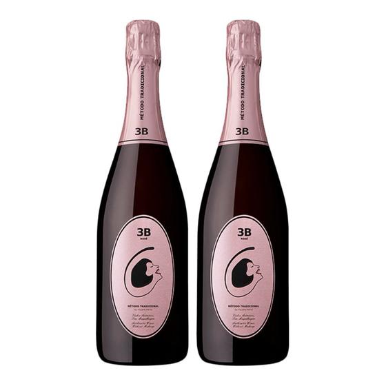 Imagem de Kit 2 Espumantes 3B Rosé Portugal 750ml