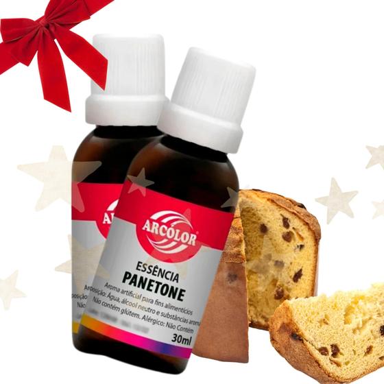 Imagem de Kit 2 Essências De Panetone Super Panetone Para Natal e Confeitarias