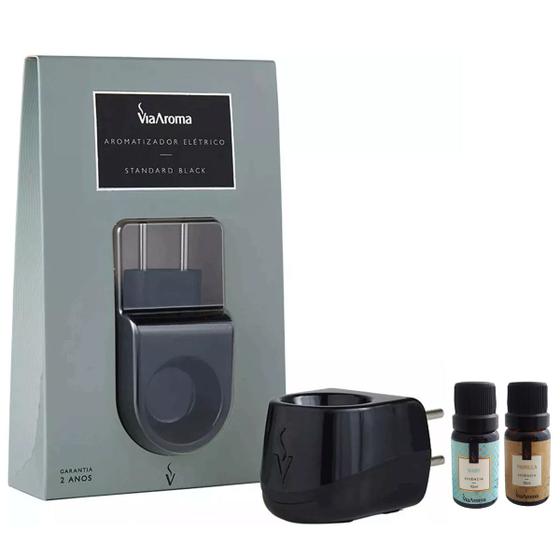 Kit 2 Essências Via Aroma Aromatizador Elétrico Plástico Menor preço em Kit 2 Essências Via Aroma Aromatizador Elétrico Plástico