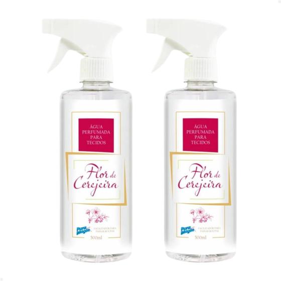 Imagem de Kit 2 Facilitador de Passar Roupas Pura Magia - Flor de Cerejeira 500ml