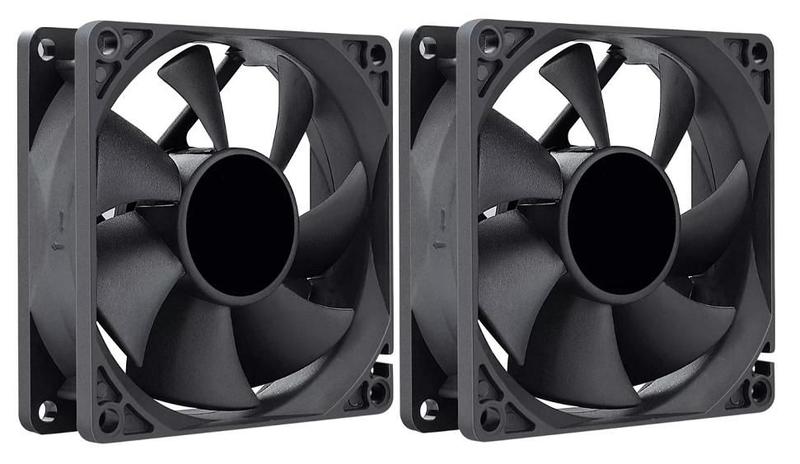 Imagem de Kit 2 Fan Cooler Ventoinha 80x80x25 12v