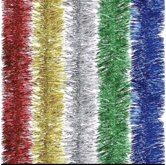 kit 2 Festão Natal Metalizado Várias Cores é ruim? kit 2 Festão Natal Metalizado Várias Cores é boa?