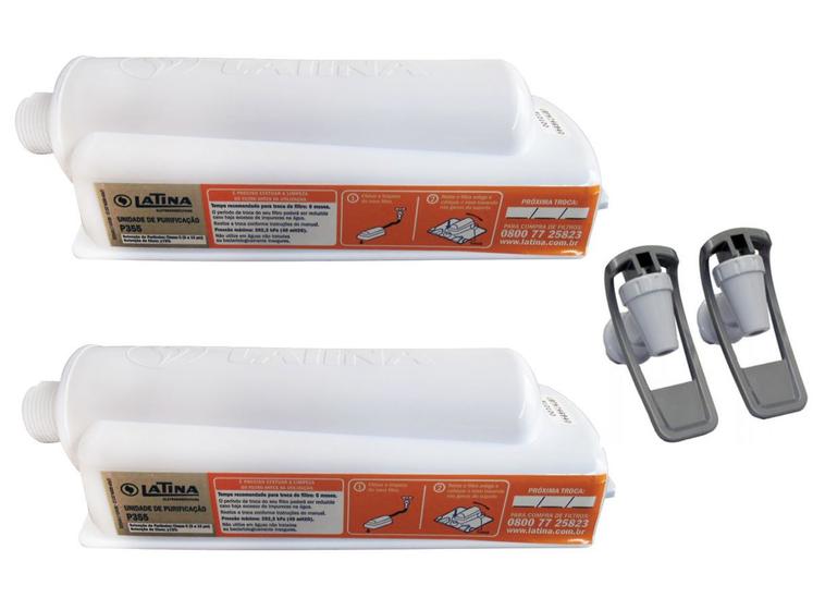 Kit 2 Filtro Latina P355 + Torneira 2 Pçs Purificador Pa355 é boa?