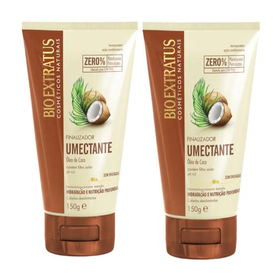 Imagem de Kit 2 Finalizador Cabelos Desidratados Umectante 150 ML Bio Extratus
