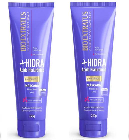 Imagem de Kit 2 Finalizador Proteção Hidratante Mais Hidra 200 ML Bio Extratus