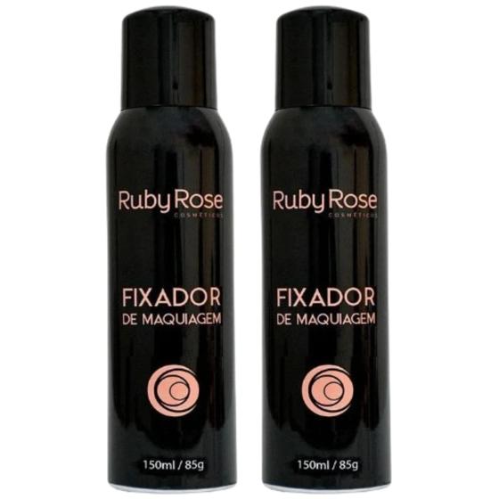 Imagem de Kit 2 Fixador De Maquiagem Hb312 150Ml - Ruby Rose