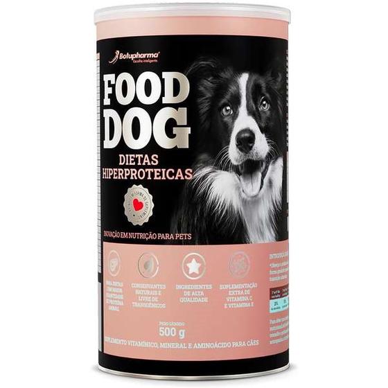 Imagem de Kit 2 Food Dog Dietas Hiperproteicas Cães Botupharma 500g