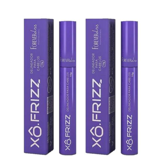 Imagem de Kit 2 Forever Liss Xô Frizz Modelador de Fios 10g
