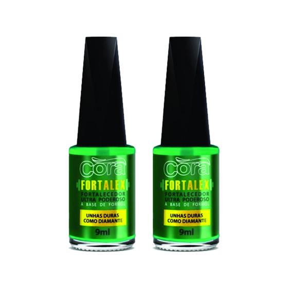 Imagem de Kit 2 Fortalex Fortalecedor Ultra Poderoso 9Ml - Cora