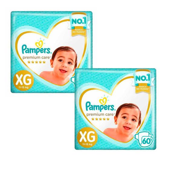 Kit 2 Fralda Descartável Pampers Premium Care XG 60 Unidades cada é ruim? Kit 2 Fralda Descartável Pampers Premium Care XG 60 Unidades cada é boa?