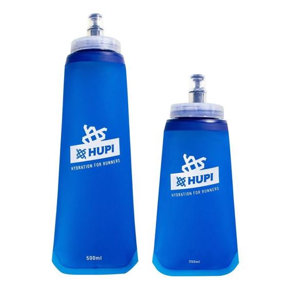 Imagem de Kit 2 Garrafas Dobrável Soft Flask HUPI 350Ml e 500Ml