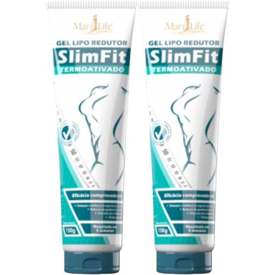 Imagem de Kit 2 Gel Lipo Redutor Slimfit 150g