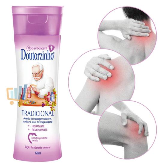 Imagem de Kit 2 Gel Massageador Doutorzinho Creme Alivio Imediato Original Tradicional