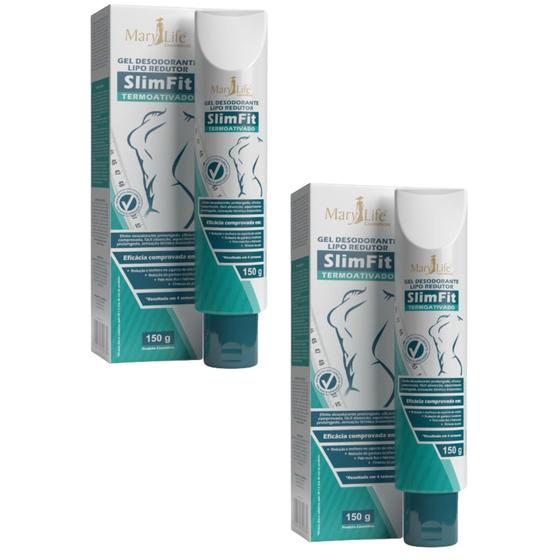 Imagem de Kit 2 Gel SlimFit Termoativado 150G - Mary Life