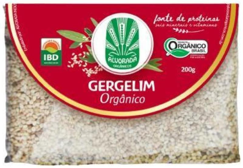 Imagem de Kit 2 Gergelim Branco Orgânico Alvorada 200G