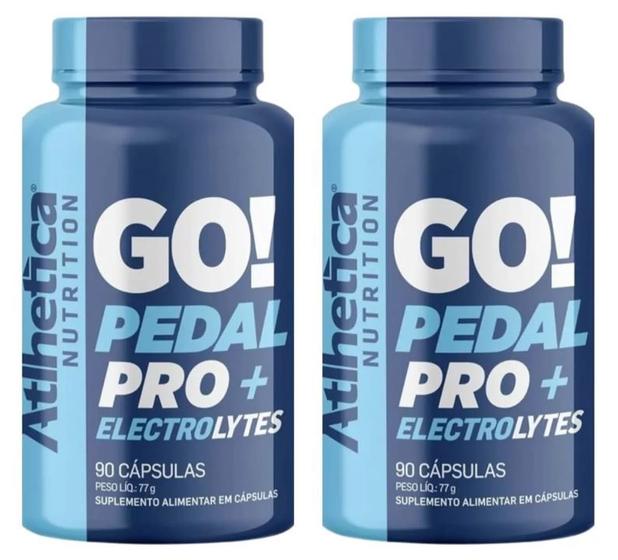 Imagem de Kit 2 Go Pedal Pro + Electrolytes 90 Cáps - Atlhetica 