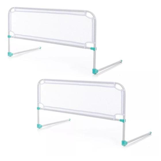 Imagem de Kit 2 Grade para Cama Proteção Crianças Bebe Protetor Colchao Resistente
