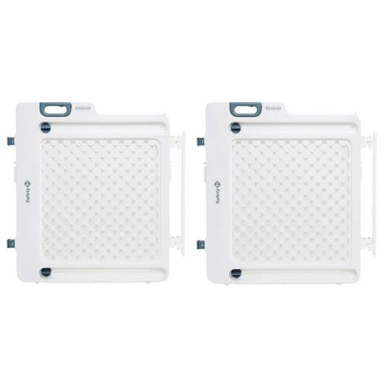 Imagem de Kit 2 Grades de Porta Stop Gate White - Safety 1st