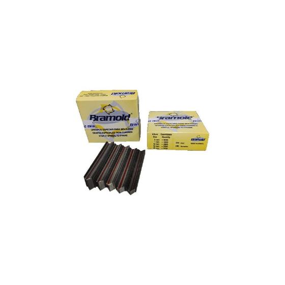 Imagem de kit 2 Grampo de Moldura HW 12mm com 2000 unidades - Bramold
