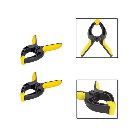 Imagem de Kit 2 Grampos Sargento Multiuso P/ Marceneiro 4 Pol. 100mm 