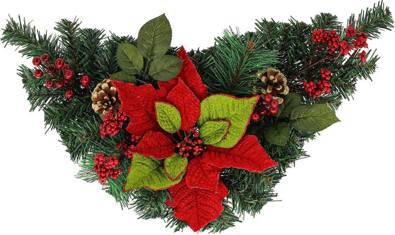 Imagem de Kit 2 Guirlandas Natalina Festão Decorativo De Natal Pinha Natural 60cm