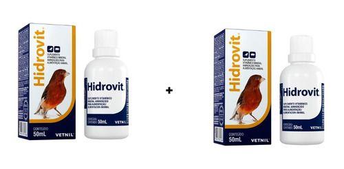 Imagem de Kit 2 Hidrovit 50 Ml - Suplemento Para Calopsita