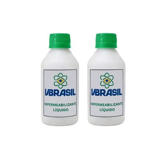 Imagem de Kit 2 Impermeabilizante Vbrasil Líquido Para Tinta