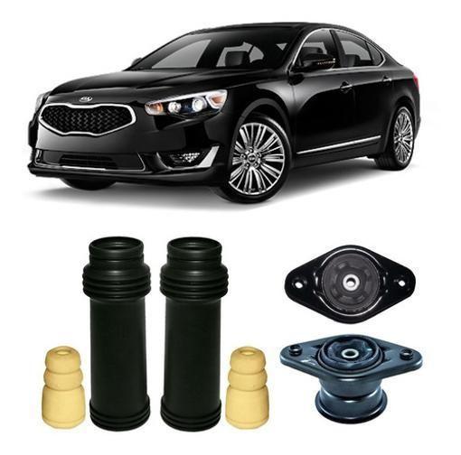 Imagem de Kit 2 Kit Coxim Batente Coifa Traseiro Kia Cadenza 2010 12