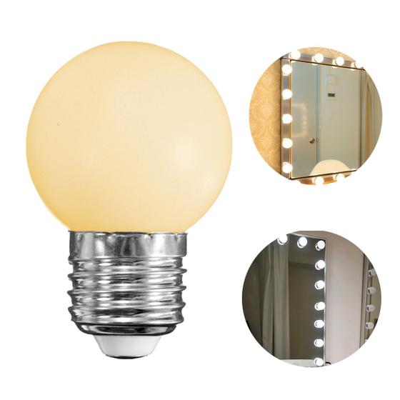 Imagem de kit 2 Lâmpada Bolinha Led 1w  E27