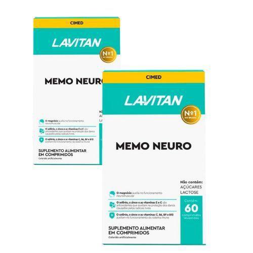 Imagem de Kit 2 Lavitan Memo Neuro 2x60 Comprimidos