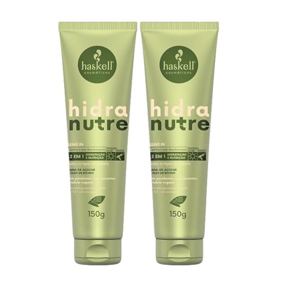 Imagem de Kit 2 Leave in Haskell HidraNutre Hidratação e Nutrição 150 ML