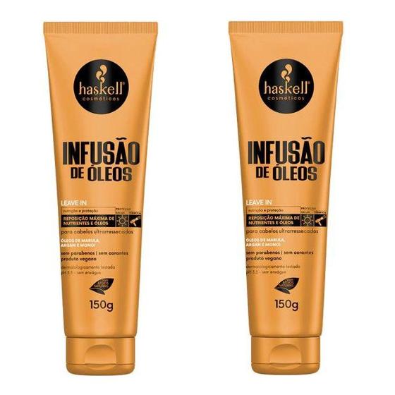 Imagem de kit 2 LEAVE IN INFUSAO DE OLEOS 150G