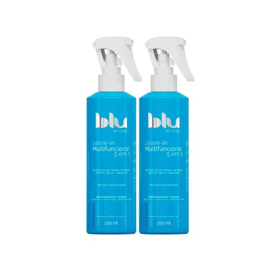 Imagem de Kit 2 Leave-in Multifuncional 5 em 1 Blu Magic - 250ml