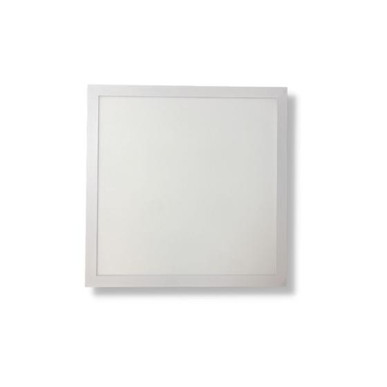 Imagem de Kit 2 Led Painel Plafon Sobrepor 40w Quadrado Branco Frio