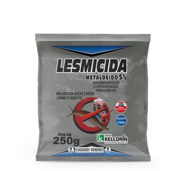 Imagem de Kit 2 Lesmicida Display Combate Caramujos Lesma Jardim 500 g