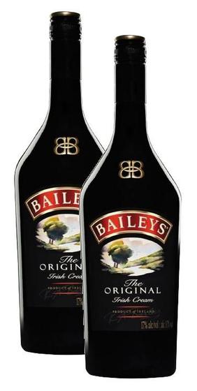 Imagem de kit 2 Licor Baileys Original Irish Cream 750ml