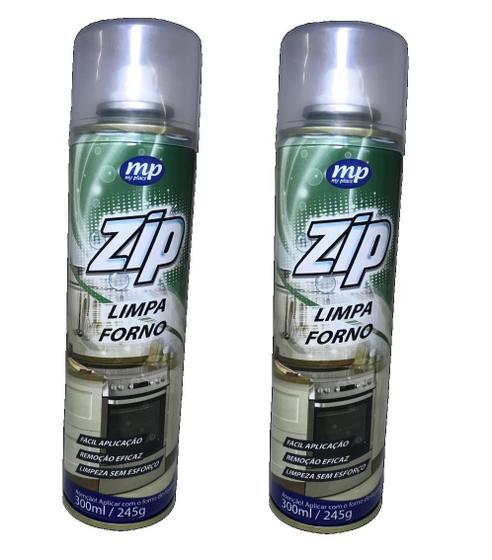 Imagem de Kit 2 limpa forno spray zip 300ml my place 