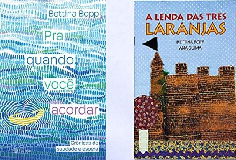 Imagem de KIT 2 LIVROS  Bettina Bopp Pra quando você acordar: Crônicas de saudade e espera + A lenda das três laranjas - Planeta